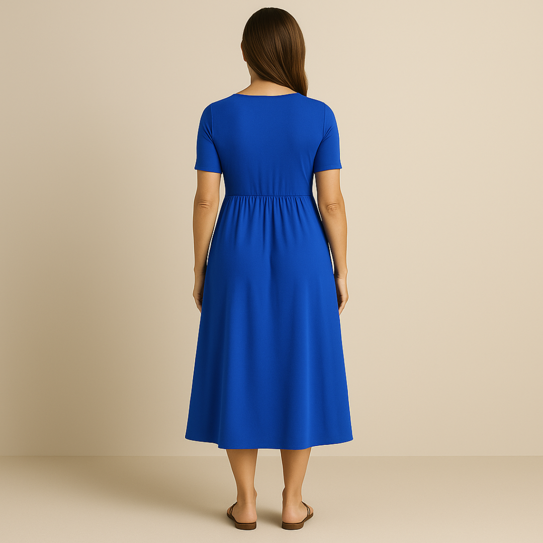 Kinga | Elegancka sukienka zakrywająca brzuch