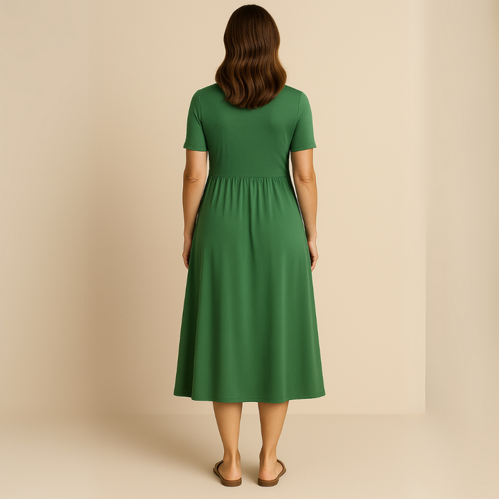 Kinga | Elegancka sukienka zakrywająca brzuch
