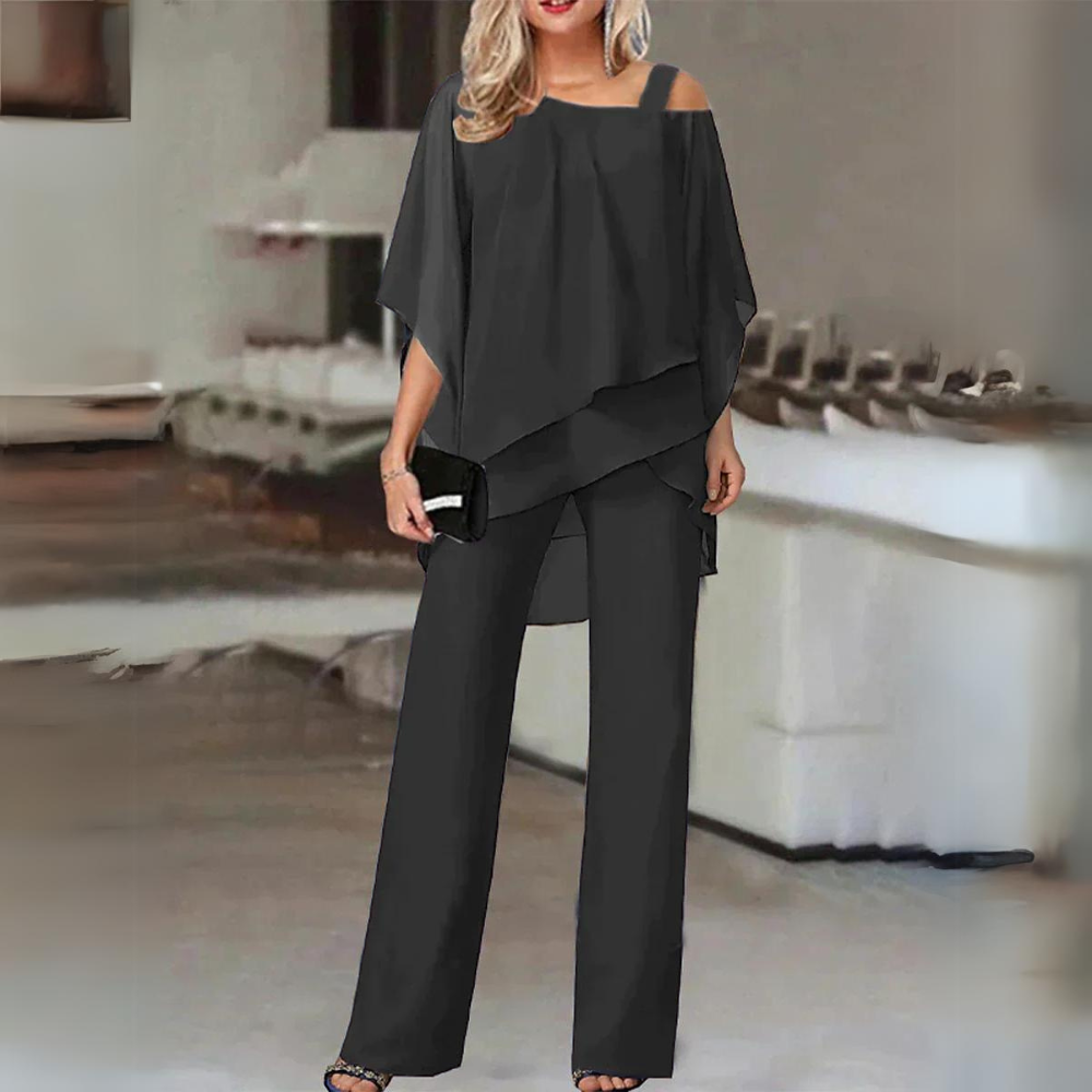Aleksandra | elegancki letni zestaw dwuczęściowy