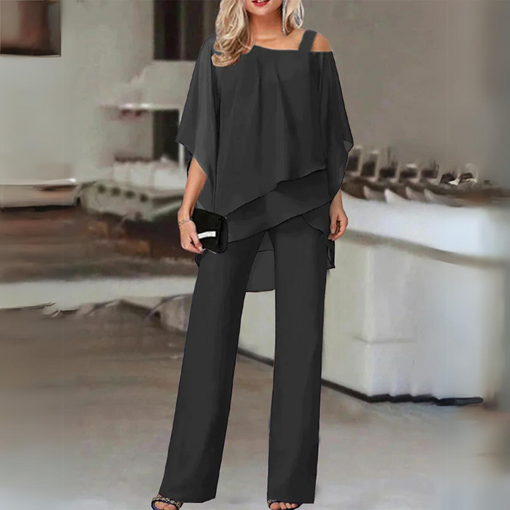 Aleksandra | elegancki letni zestaw dwuczęściowy