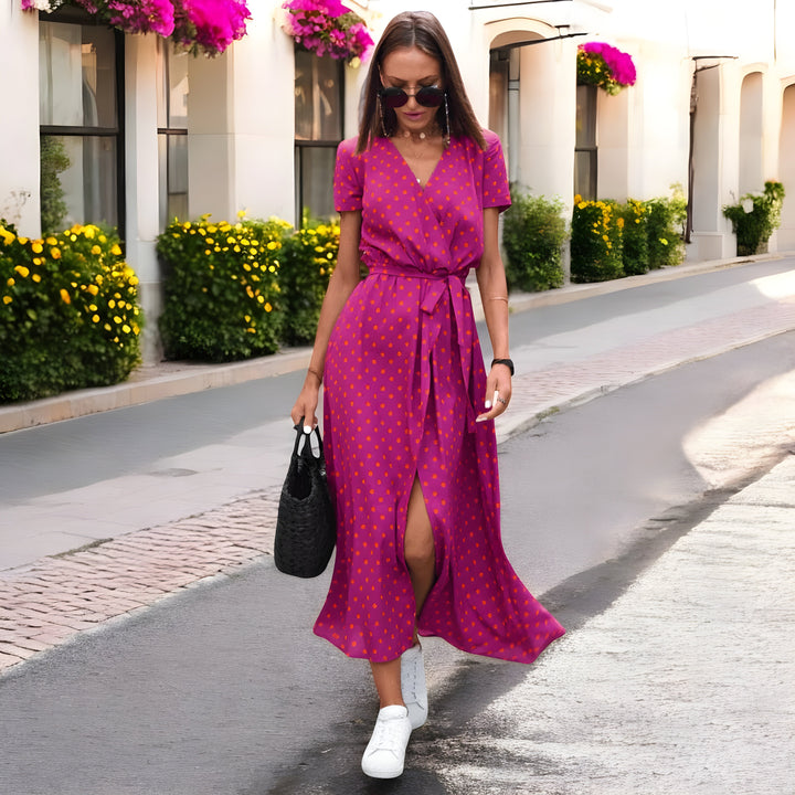 Aldona | Zwiewna i elegancka sukienka na każdą okazję